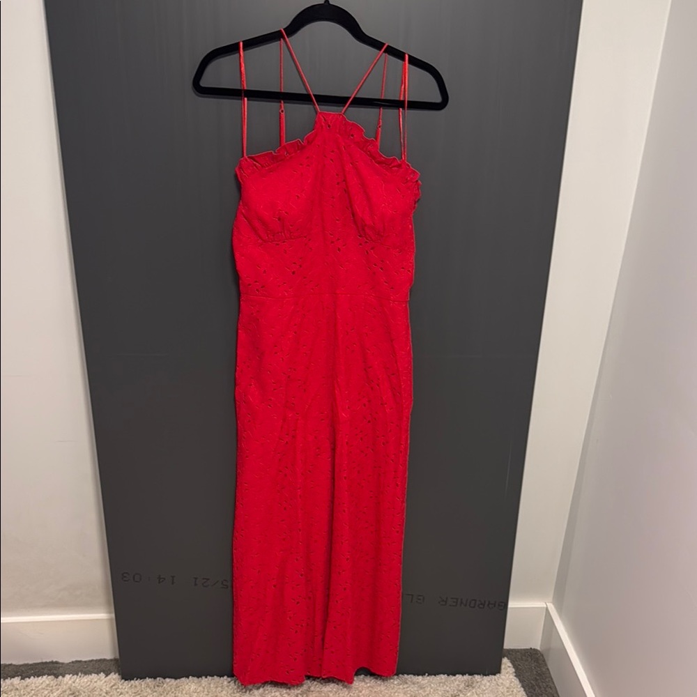 Statement Red Jumpsuit
